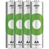 GP ReCyko AA 2600mAh įkraunamos baterijos (NiMH), rinkinys 4 vnt.