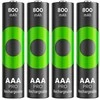 GP ReCyko Pro AAA 800mAh įkraunamos baterijos, 4 vnt.