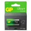 GP Ultra+ LR20 D šarminės baterijos 1.5V, 2 vnt.