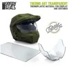 Green Stuff World Žalias Stuff World Žalias Stuff World ThermoArt skaidri termoplastinė plokštė 200x300, 0,75 mm PETG