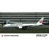 Hasegawa JAL Boeing 777-200 lėktuvo modelis 1/200 mastelis