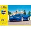 Heller Bugatti EB110 1:24 plastikinis surenkamas automobilio rinkinys