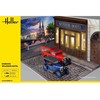 Heller Diorama Splendid Hotel su Citroen 5CV Trefle ir C4, 1/24