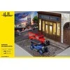 Heller Diorama Splendid Hotel su Citroen 5CV Trefle ir C4, 1/24