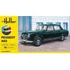 Heller Peugeot 403 plastikinis modelis 1/43 dovanų rinkinys