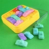 Hobilt IQ logikos galvosūkis „Mašinėlės“ – kompaktiška kelioninė dėlionė 8x8 cm
