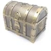 Hobilt Metalinė lobio dėžutė – sidabrinė su auksiniais akcentais, 7×5×5 cm