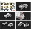 Hero Hobby Kits Vokiškas Schwimmwagen Type 166 2in1 plastikinis modelis 1/35