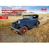 ICM Ford Model A Standard Phaeton 1/24, 1930-ieji – plastiko surinkimo rinkinys