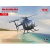 ICM MH-6J Little Bird JAV pajėgų sraigtasparnio modelis 1/48