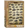II pasaulinio karo tankų dėlionė 1000 detalių, Eurographics 8+