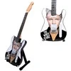 Indominiguitars Kolekcinė mini gitara, įkvėpta Davido Bowie – 1:4, mahagonas, su stovu, fanams
