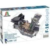 Italeri Lockheed Martin F-16 kokpito rinkinys 1/12, plastikas