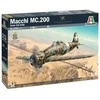 Italeri Macchi C.200 Serie XXI-XXIII 1/48 plastikinis lėktuvo modelio rinkinys