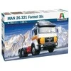 Italeri MAN 26.321 Formel Six sunkvežimis 1/24 – surenkamas modelis