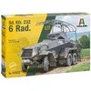 Italeri Sd.Kfz. 232 6-Rad 1/72 plastikinis karinis modelis