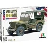 Italeri Willys Jeep MB 80-metis 1/24 plastikinis surenkamas rinkinys
