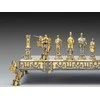 Italfama Karalius Artūras Pilyje: ypač prabangūs šachmatai iš Bronzos dengti tikru 24K auksu