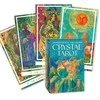 Crystal Tarot taro kortos – premium leidimas Lo Scarabeo, vitražo stiliaus