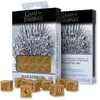Sostų karai: Baratheon 10x D6 kauliukai – geltoni, licencijuoti, Q-Workshop