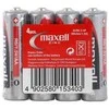Maxell AA R6 cinko-anglies baterijos 1,5V laikrodžiams, 4 vnt.
