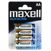 Maxell AA šarminės baterijos LR6 1.5V, 4 vnt.