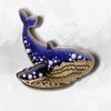 Medinis karoliukų siuvinėjimo rinkinys „Mėlynasis banginis“ – Wonderland Crafts