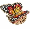 Medinis karoliukų siuvinėjimo rinkinys „Ryškus drugelis“ – Wonderland Crafts