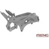 Meng Model BMW HP4 Race 1/9 plastikinis surenkamas motociklo modelis Meng