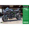 Meng Model Kawasaki Ninja H2R 2018 surenkamas motociklo modelis Meng 1/9 MT-011