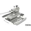 Meng Model Kinijos pagrindinis tankas ZTZ100 surenkamas modelis Meng 1/72 72-021