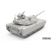 Meng Model Kinijos pagrindinis tankas ZTZ100 surenkamas modelis Meng 1/72 72-021