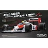Meng Model McLaren MP4/4 1988 F1 bolidas, plastikinis modelis 1/24