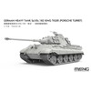 Meng Model Meng vokiškas sunkus tankas King Tiger Porsche, 1/72 plastikinis