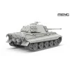 Meng Model Meng vokiškas sunkus tankas King Tiger Porsche, 1/72 plastikinis