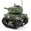 Meng Model Sherman M4A1 tankas World War Toons plastikinis surenkamas rinkinys