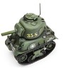 Meng Model Sherman M4A1 tankas World War Toons plastikinis surenkamas rinkinys