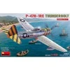 Miniart P-47N-1RE Thunderbolt lėktuvas, plastikinis 1/48 rinkinys