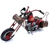 Mirtop Didelis metalinis „Chopper“ motociklo modelis – raudona interjero dekoracija, dovana motociklistui