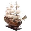 Mirtop HMS Victory burlaivio modelis 97 cm – rankų darbo laivo dekoracija