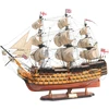 Mirtop Išskirtinis burlaivio HMS Victory modelis 80 cm, rankų darbo