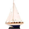 Mirtop Medinis burlaivio modelis 42 cm – jūrinė interjero dekoracija, dovana