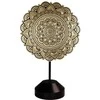 Mirtop Auksinė mandalos skulptūrėlė – elegantiška budistinė dekoracija, 28 cm