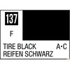 Mr Hobby Mr.Color C-137 Tire Juodas nitro dažai, 10 ml