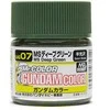 Mr Hobby Mr.Hobby Gundam Color dažai MS Deep Žalias, pusiau blizgūs, 10 ml (UG-07)