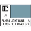 Mr Hobby Mr.Hobby Mr.Color C-115 RLM65 šviesiai mėlyni nitro dažai, 10 ml