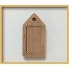 NeoCraft rankų darbo medinis rėmelis kryželių siuvinėjimui 3x5 cm, 4.5x8.5 cm