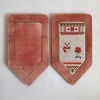 Neocraft Rankų darbo medinis siuvinėjimo kryželiu rėmelis Vėliava (uogos) 9,5×19 cm