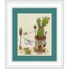 NeoCraft siuvinėjimo kryželiu rinkinys „Kaktusai“, 20×23 cm