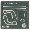 Nunu Beemax NuNu BMW M8 GTE 2019 Daytona 24H detalių rinkinys 1/24, E24010